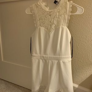 White Romper